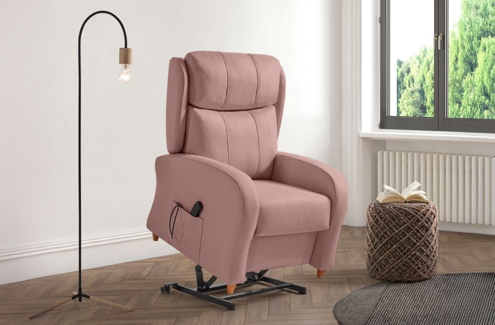 Sillón relax de tela Lera power-lift de HOME - principal