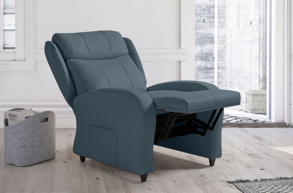 Sillón relax de tela Sabul de HOME - principal