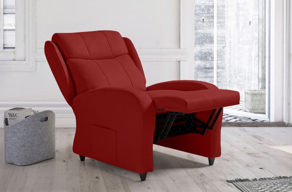 Sillón relax de tela Sabul de HOME - principal