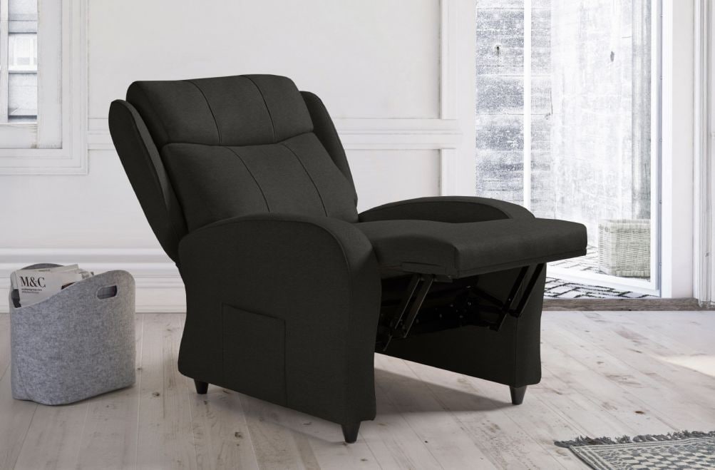 Sillón relax de tela Sabul de HOME - principal