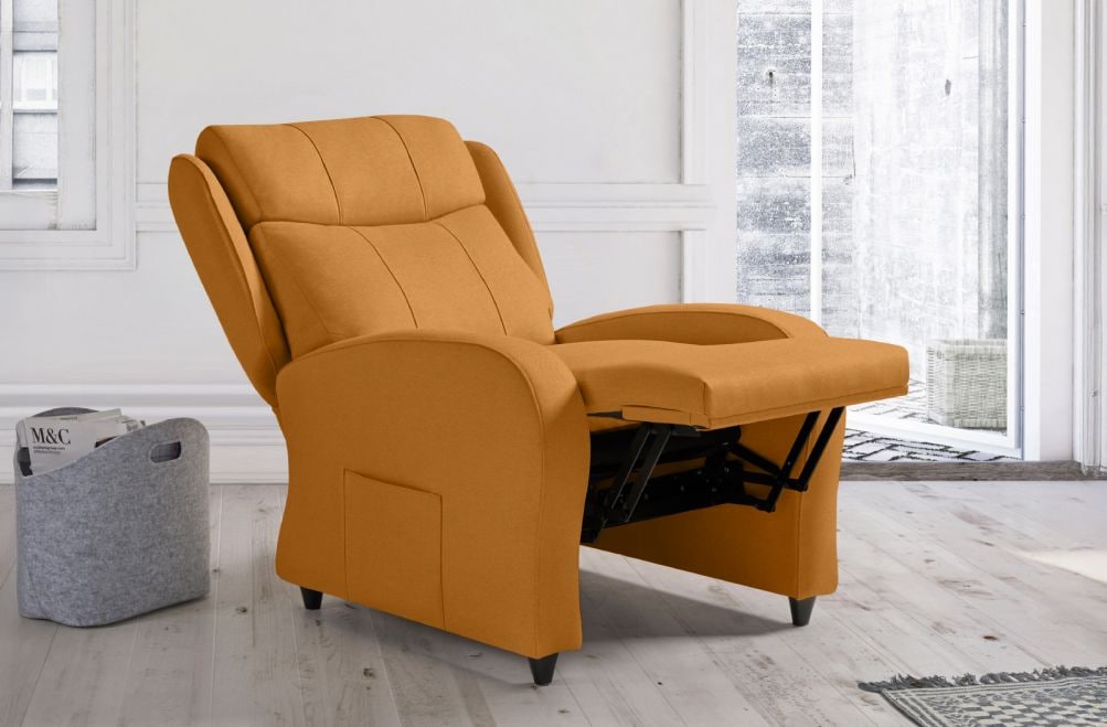 Sillón relax de tela Sabul de HOME - principal