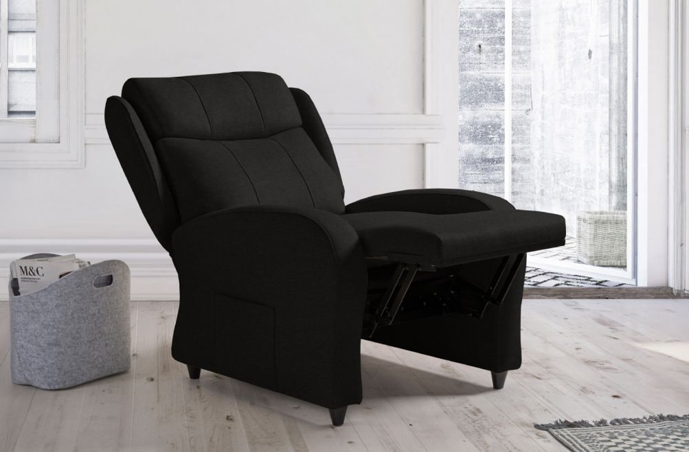 Sillón relax de tela Sabul de HOME - principal