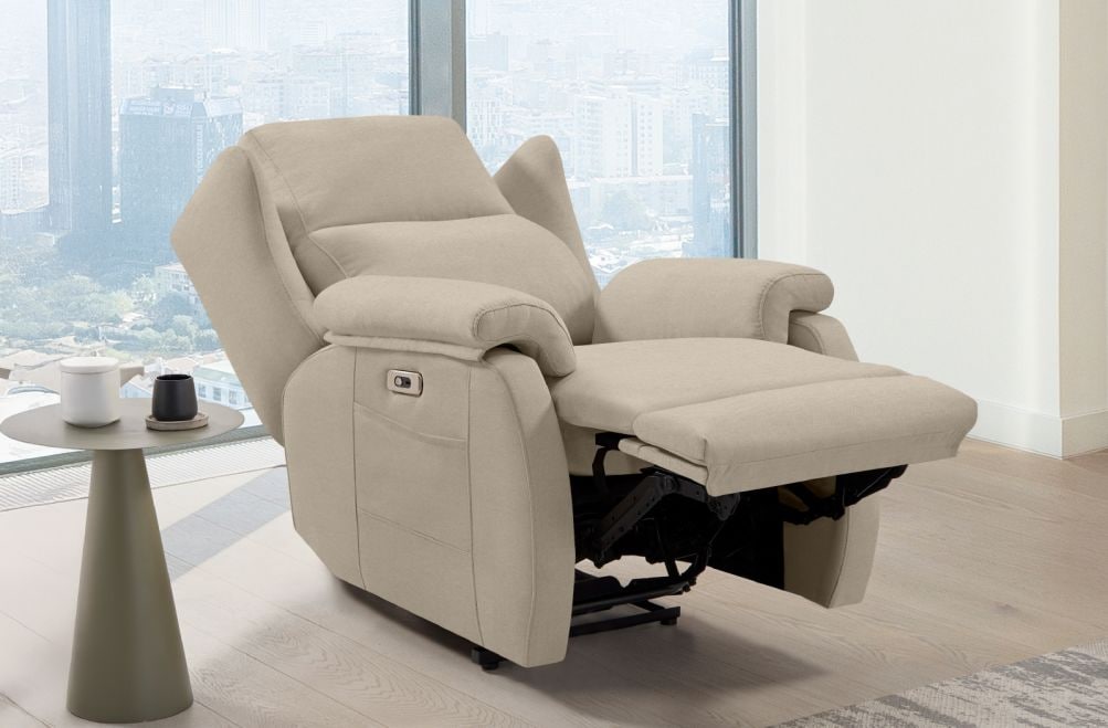 Sillón relax de tela Sinta de HOME - principal