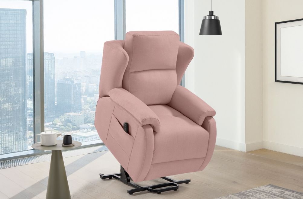 Sillón relax de tela Ninde power-lift de HOME - principal
