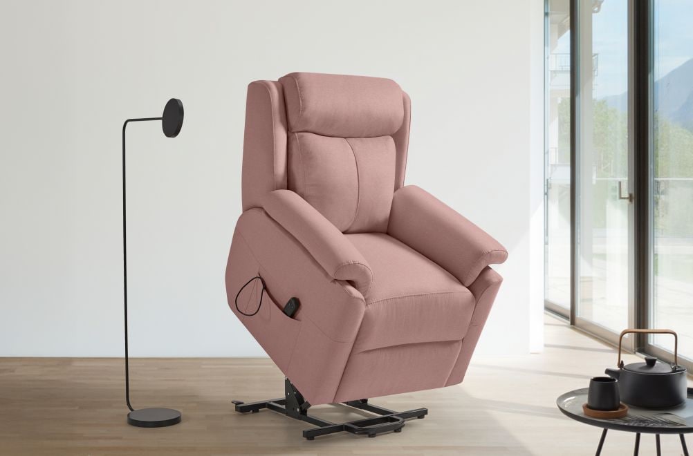 Sillón relax de tela Lire power-lift de HOME - principal