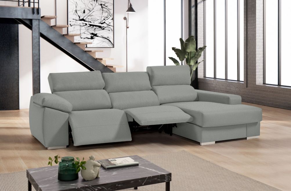 Sofá relax de tela Galio de HOME - principal