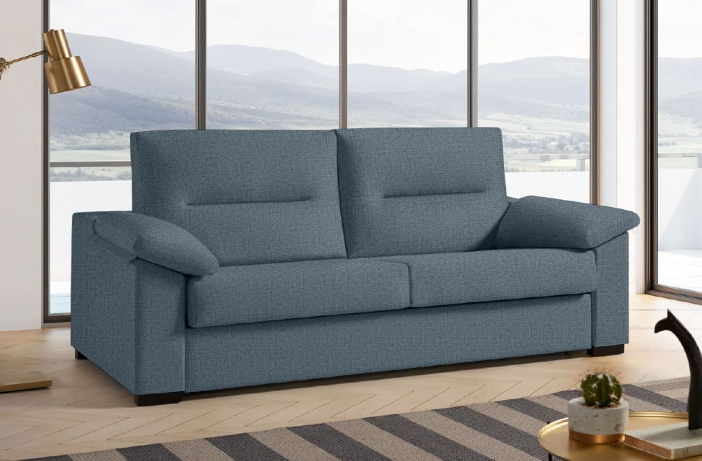 Sofá cama de apertura italiana de tela Atlas de HOME - principal