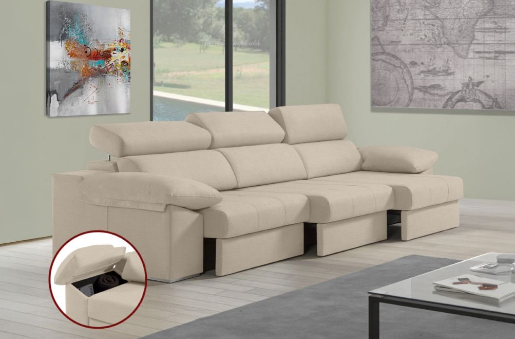 Sofá de tela Daresma Plus de HOME - principal