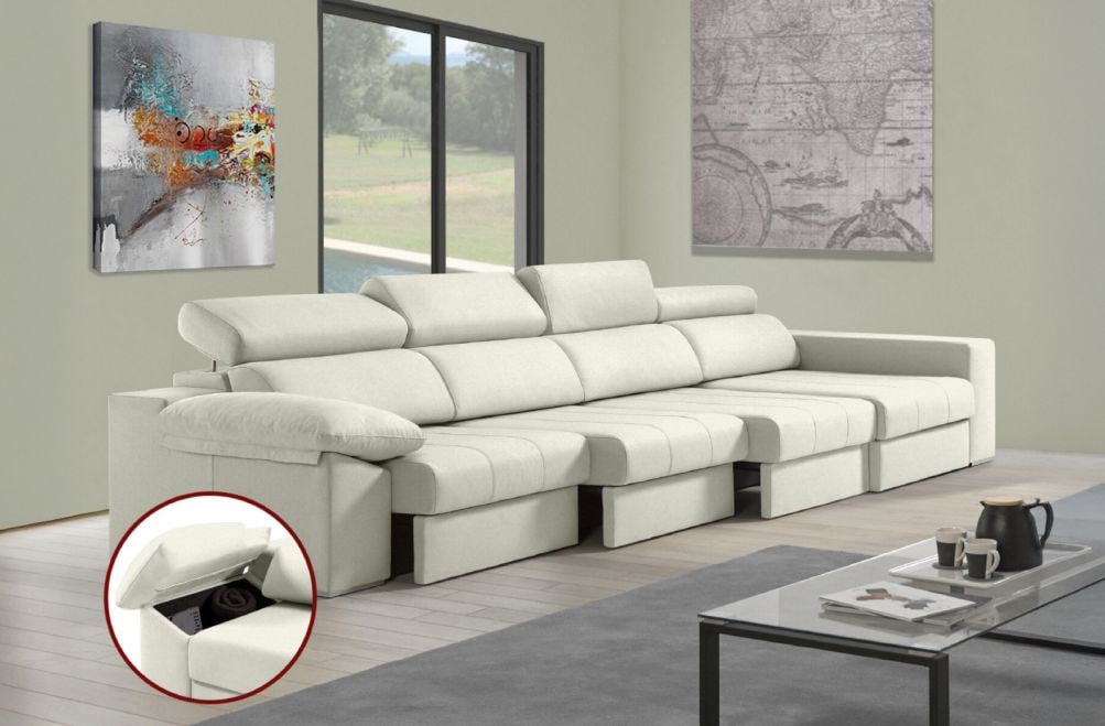 Sofá de tela Daresma Plus de HOME - principal