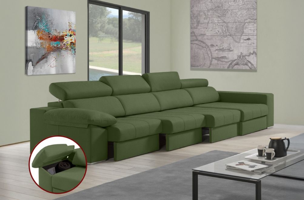 Sofá de tela Daresma Plus de HOME - principal