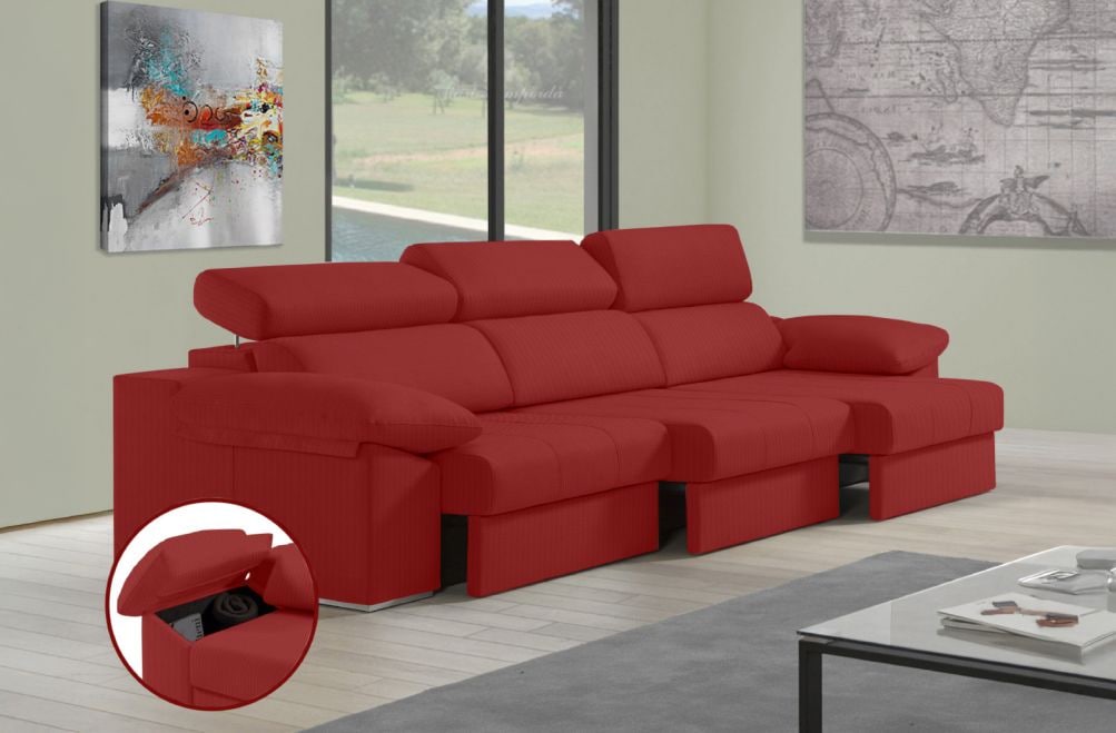 Sofá de tela Daresma Plus de HOME - principal