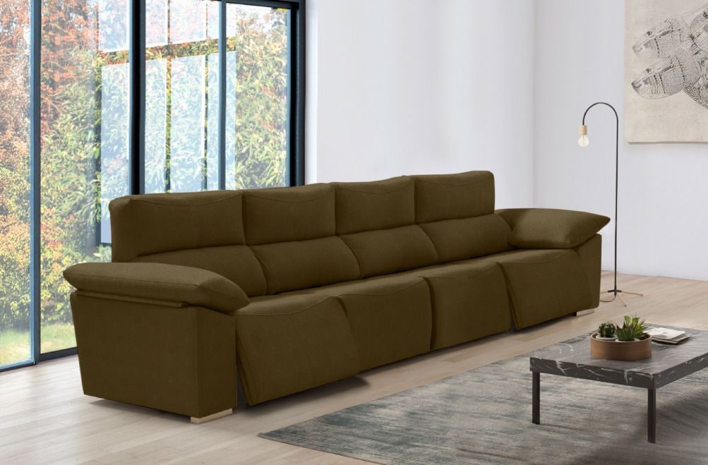 Sofá relax de tela Gara Max de HOME - principal