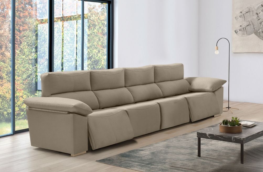 Sofá relax de tela Gara Max de HOME - principal