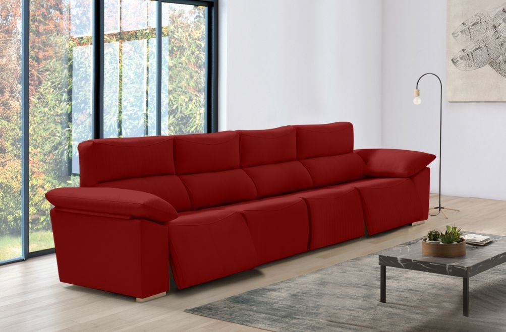 Sofá relax de tela Gara Max de HOME - principal