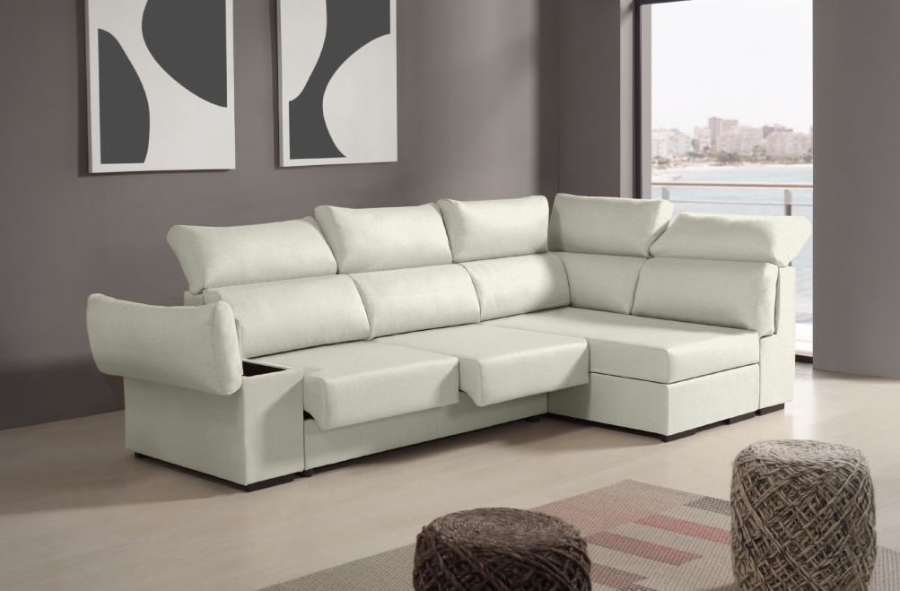 Sofá de tela Mérida XL de HOME - principal