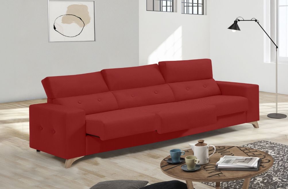 Sofá de tela Paula Plus de HOME - principal