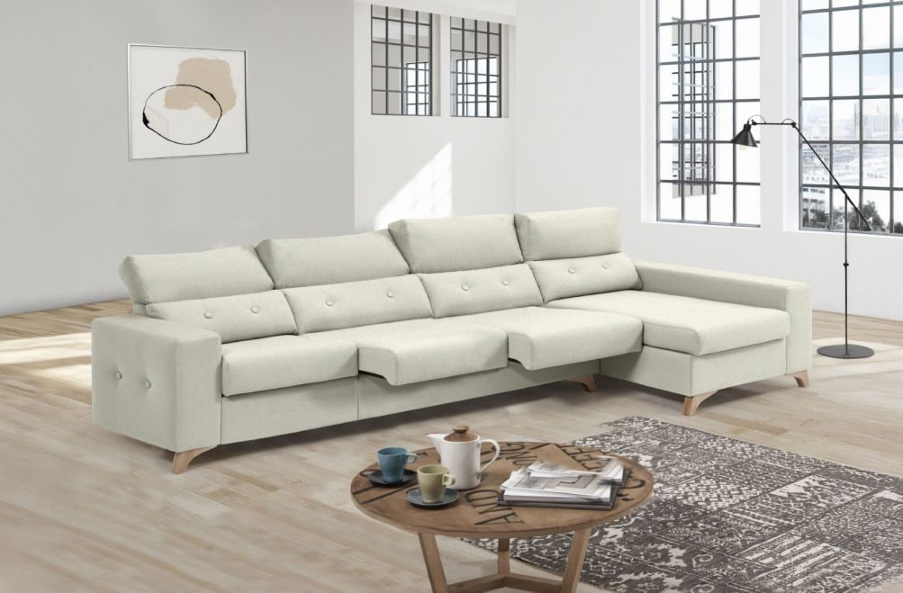 Sofá de tela Paula Plus de HOME - principal