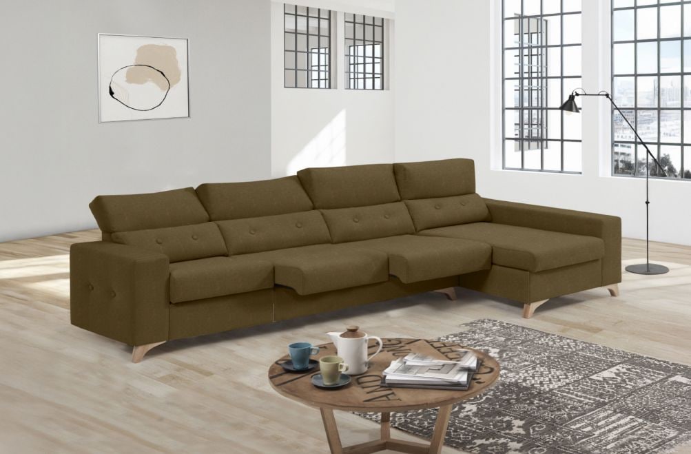 Sofá de tela Paula Plus de HOME - principal