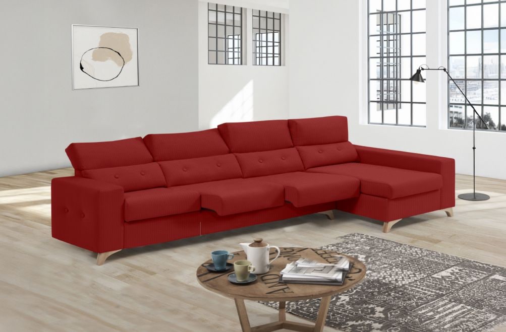 Sofá de tela Paula Plus de HOME - principal