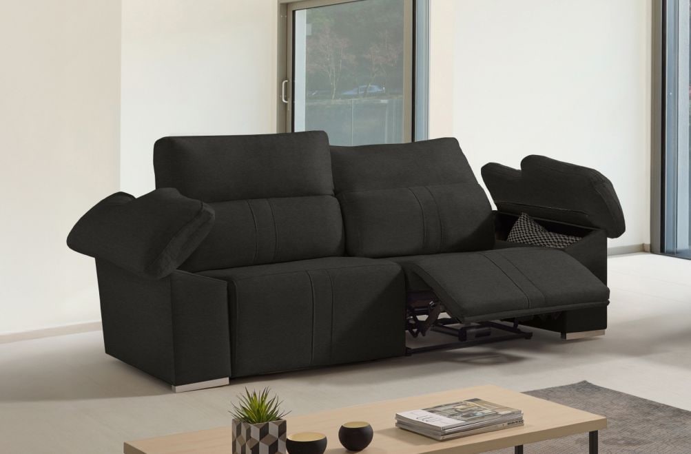 Sofá relax de tela Coleman de HOME - principal