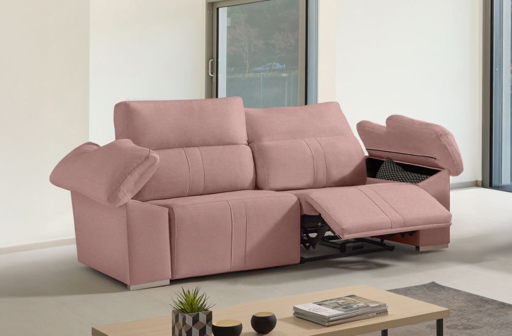 Sofá relax de tela Coleman de HOME - principal