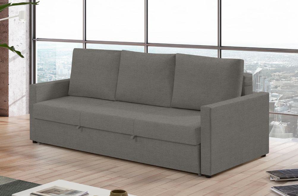 Sofá cama de tela Canal de HOME - principal