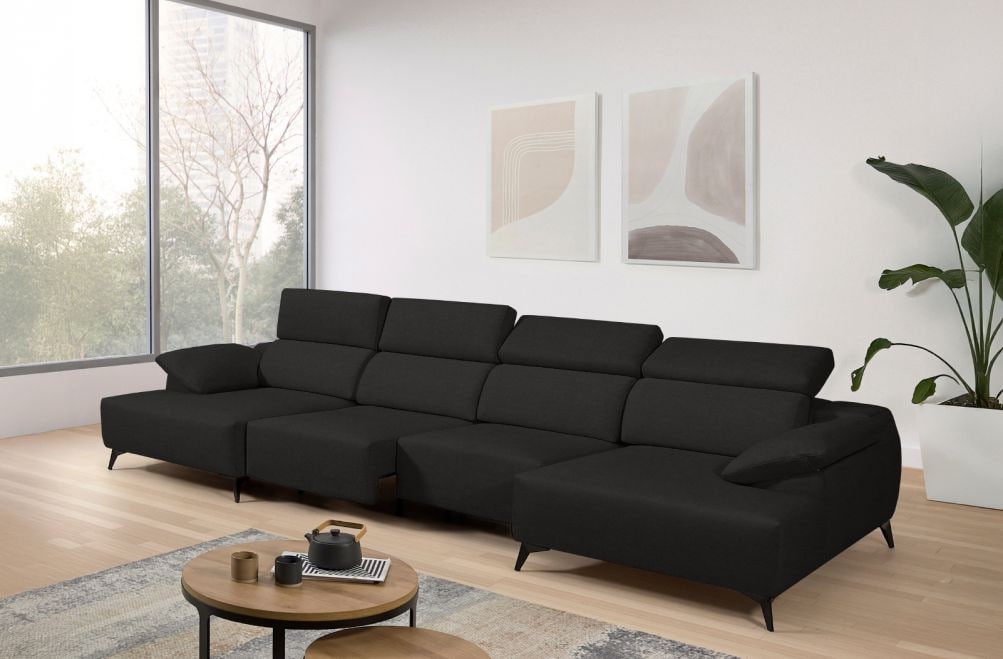 Sofá de tela Loren de StyleKomfort - principal