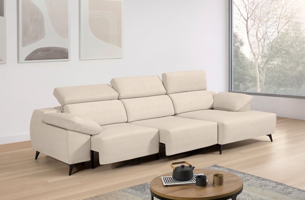 Sofá de tela Loren de StyleKomfort - principal