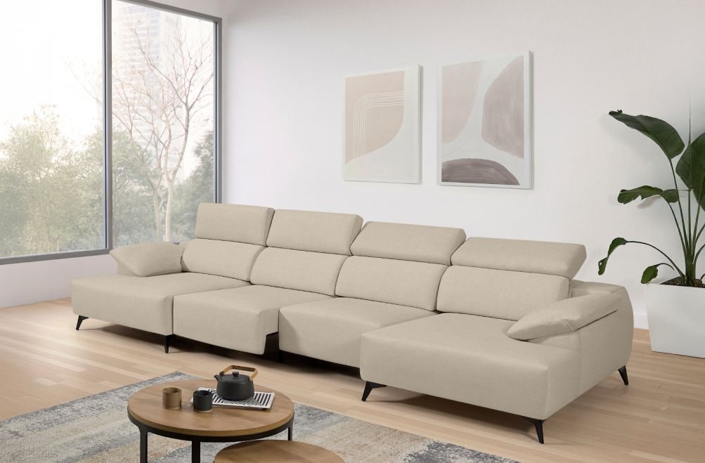 Sofá de tela Loren de StyleKomfort - principal