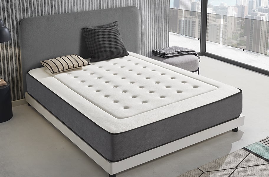 Colchón de muelles ensacados Memory Black Comet de HOME - principal