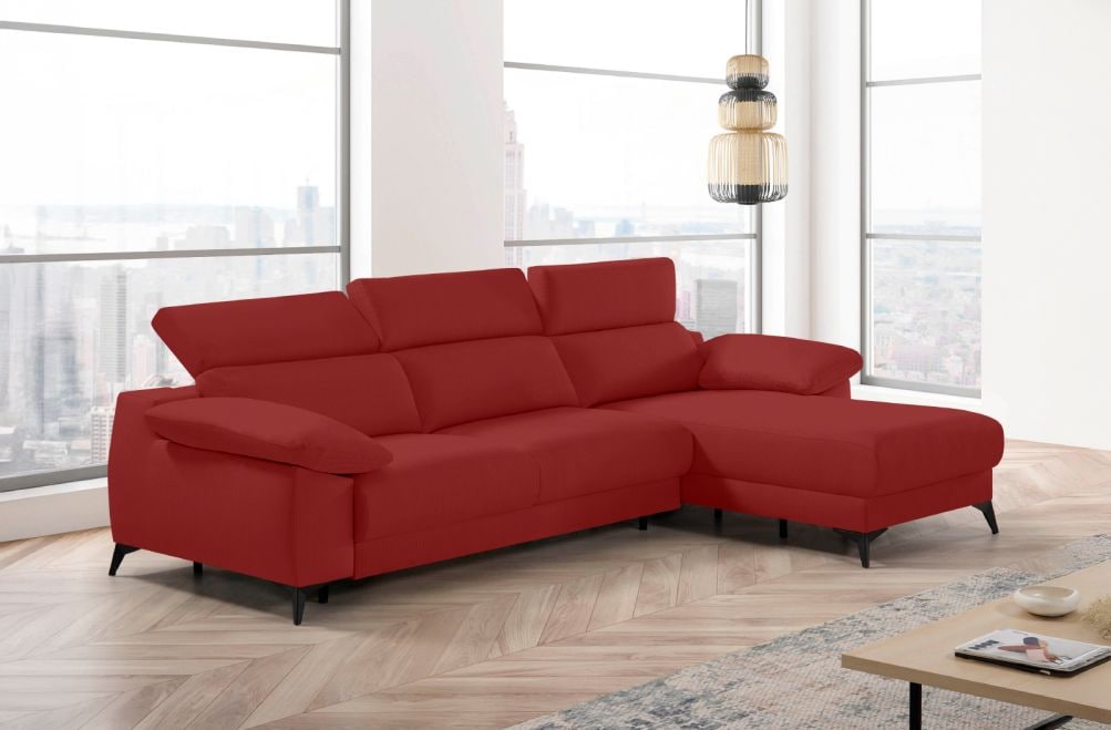 Sofá cama de apertura italiana de tela Zaira de StyleKomfort - principal