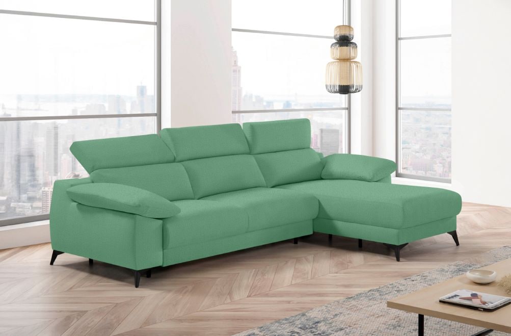 Sofá cama de apertura italiana de tela Zaira de StyleKomfort - principal