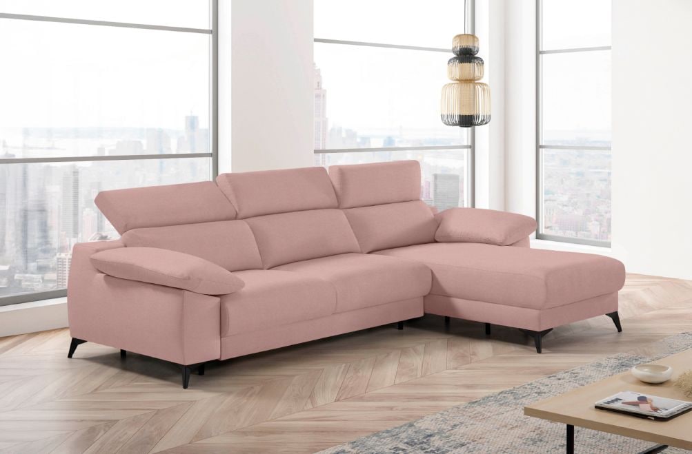 Sofá cama de apertura italiana de tela Zaira de StyleKomfort - principal