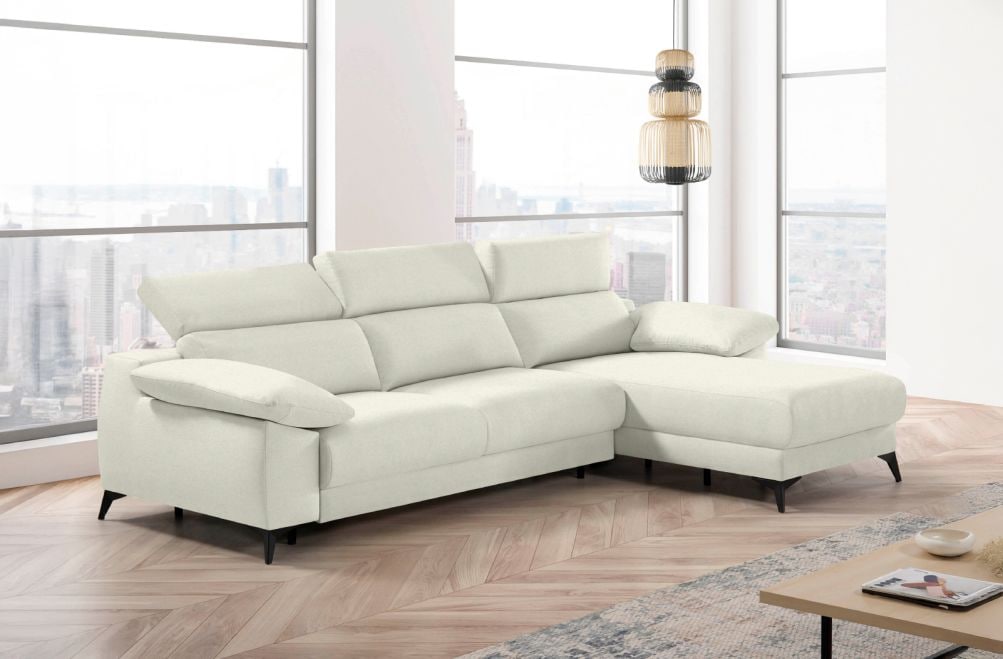 Sofá cama de apertura italiana de tela Zaira de StyleKomfort - principal