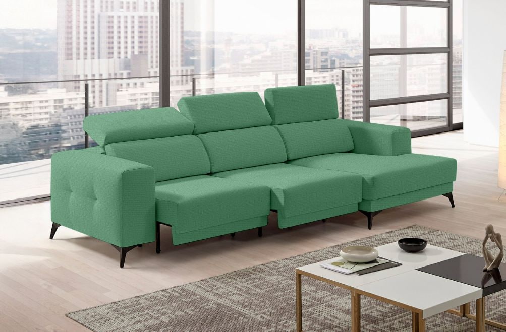 Sofá de tela Agnes de StyleKomfort - principal