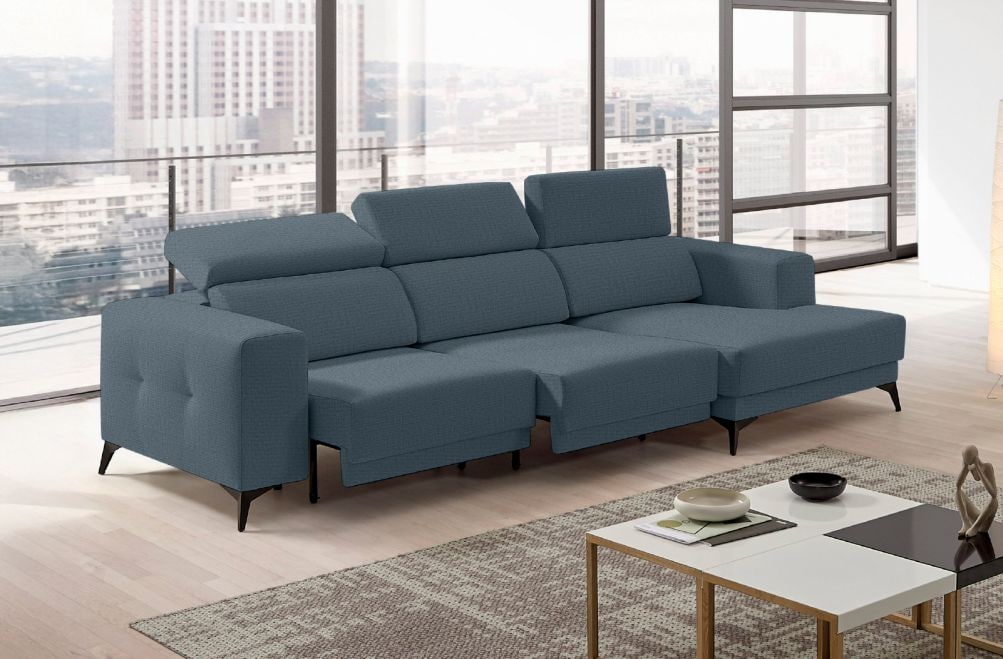 Sofá de tela Agnes de StyleKomfort - principal