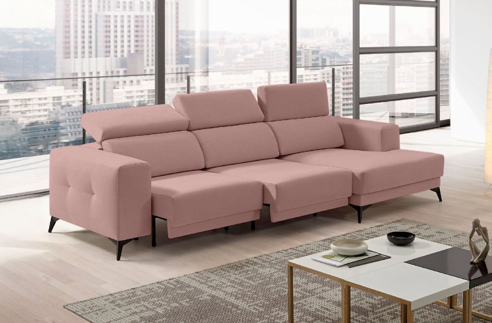 Sofá de tela Agnes de StyleKomfort - principal