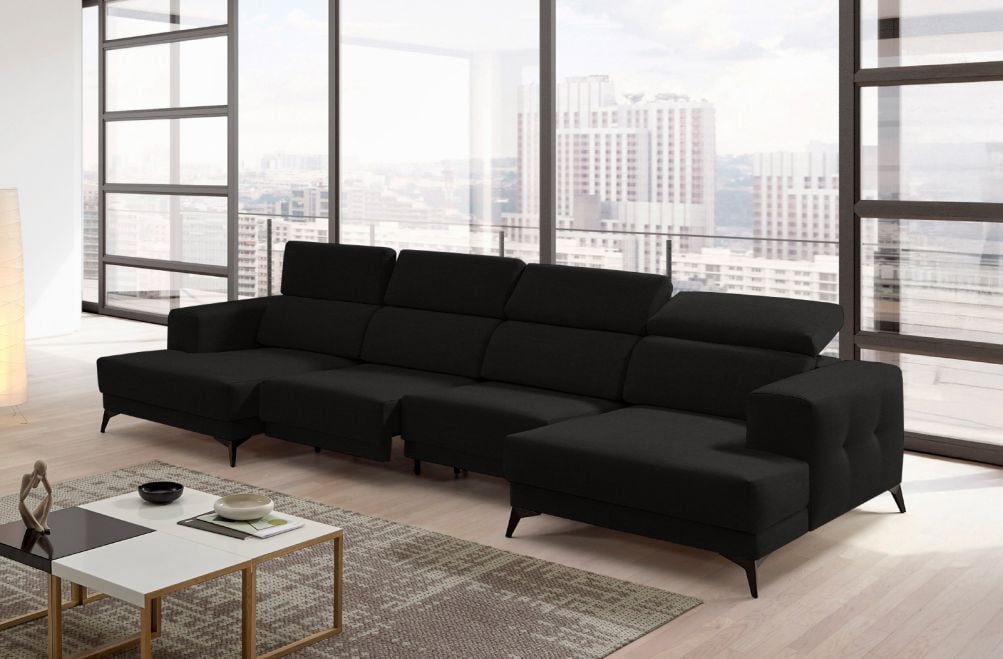 Sofá de tela Agnes de StyleKomfort - principal