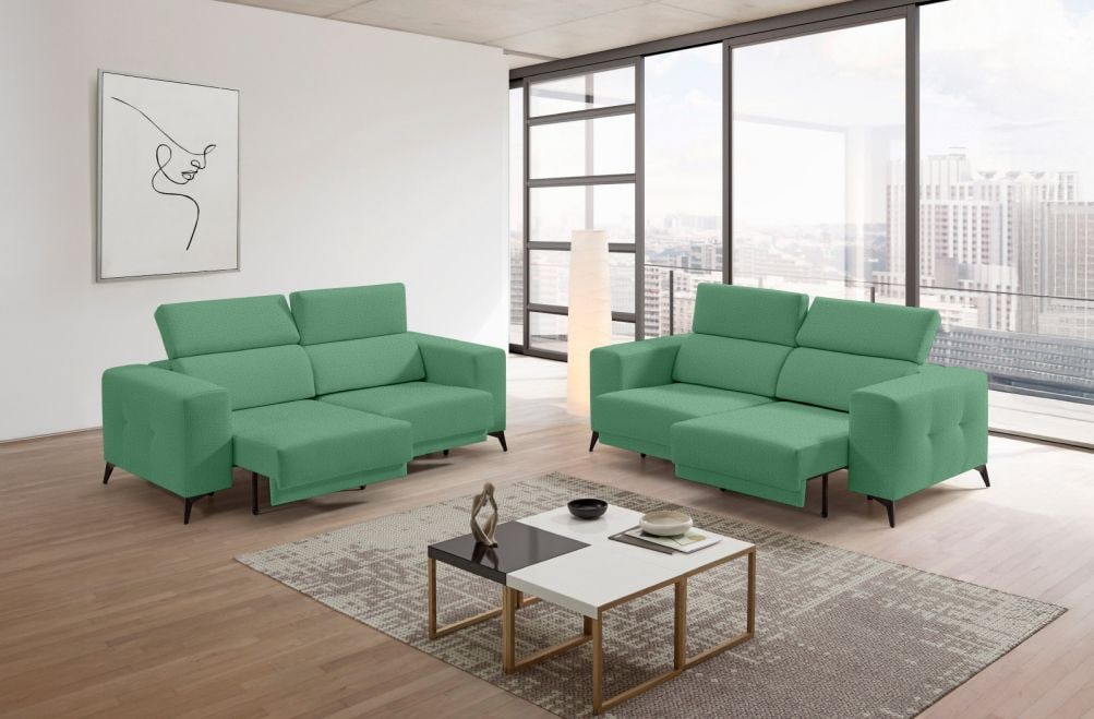 Sofá de tela Agnes de StyleKomfort - principal