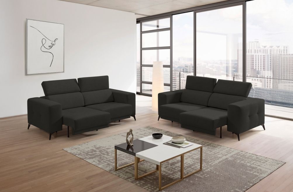 Sofá de tela Agnes de StyleKomfort - principal