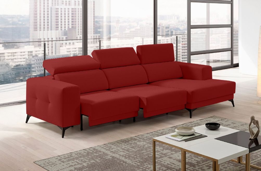 Sofá de tela Agnes de StyleKomfort - principal