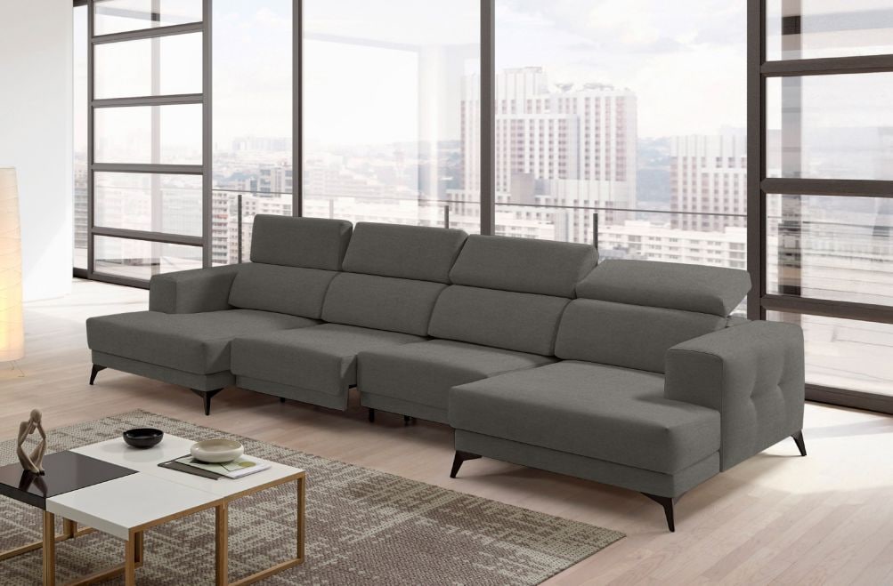 Sofá de tela Agnes de StyleKomfort - principal