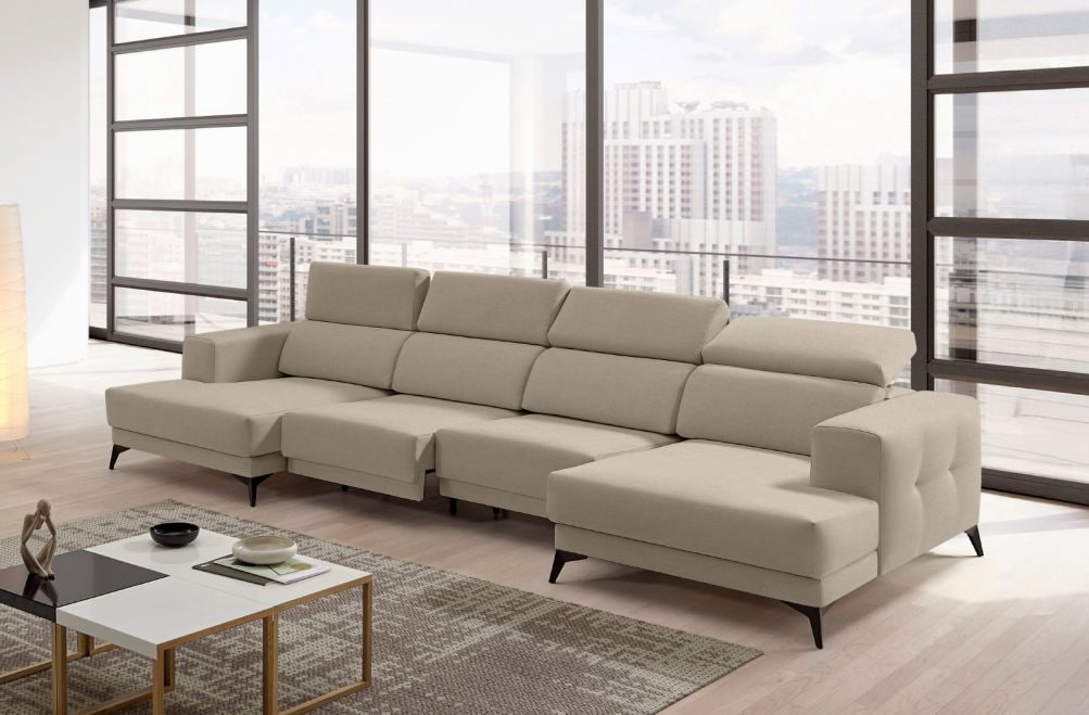 Sofá de tela Agnes de StyleKomfort - principal