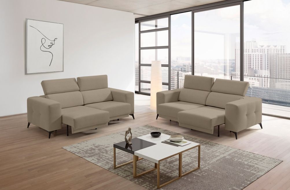 Sofá de tela Agnes de StyleKomfort - principal