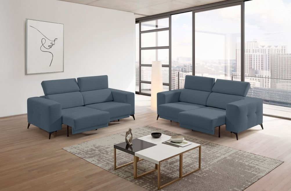 Sofá de tela Agnes de StyleKomfort - principal