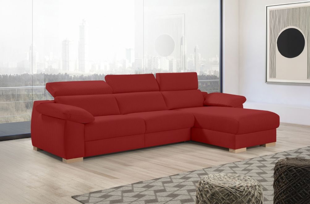 Sofá cama de apertura italiana de tela Triana de StyleKomfort - principal