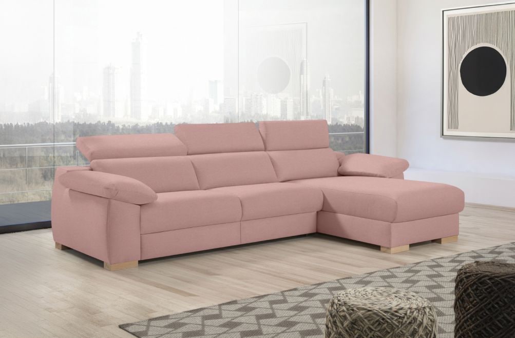 Sofá cama de apertura italiana de tela Triana de StyleKomfort - principal