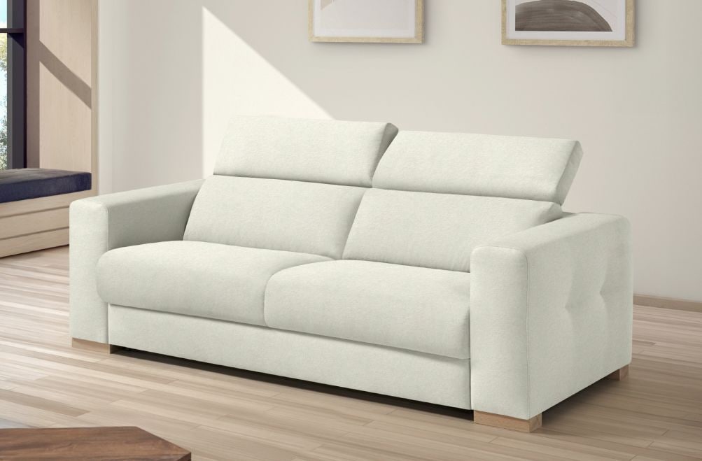 Sofá cama de apertura italiana de tela Tadeo de StyleKomfort - principal