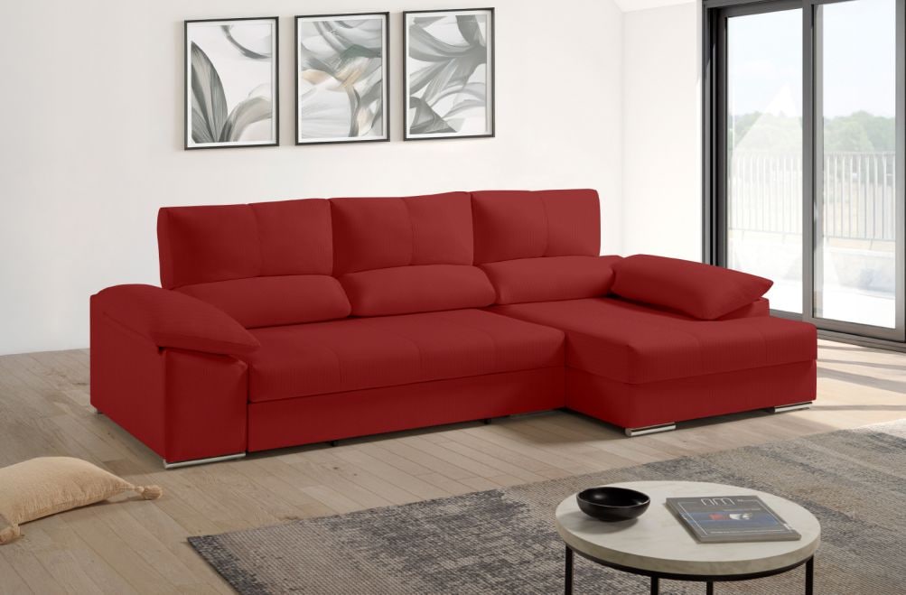 Sofá cama de tela Denis de HOME - principal