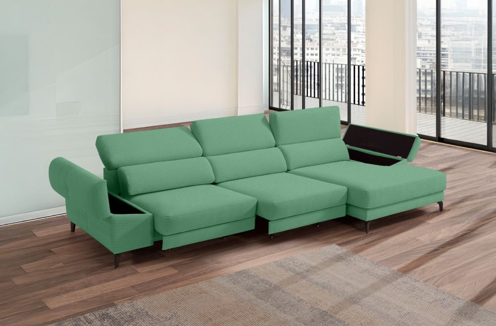 Sofá de tela Keiza de StyleKomfort - principal